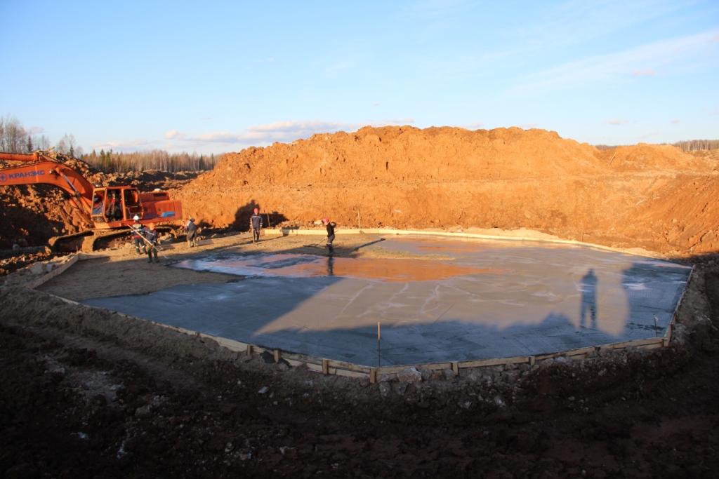 First Cubic Meter of Concrete Poured at the Talitsky Mine First Cubic Meter of Concrete Poured at the Talitsky Mine